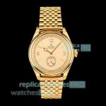 Swiss Replica PPM Gain Weight Rolex Oyster Perpetual 1908 Yellow Gold Watch 39mm 